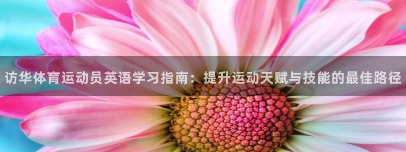 98体育网：访华体育运动员英语学习指南：提升运动天赋与技能的最佳路径